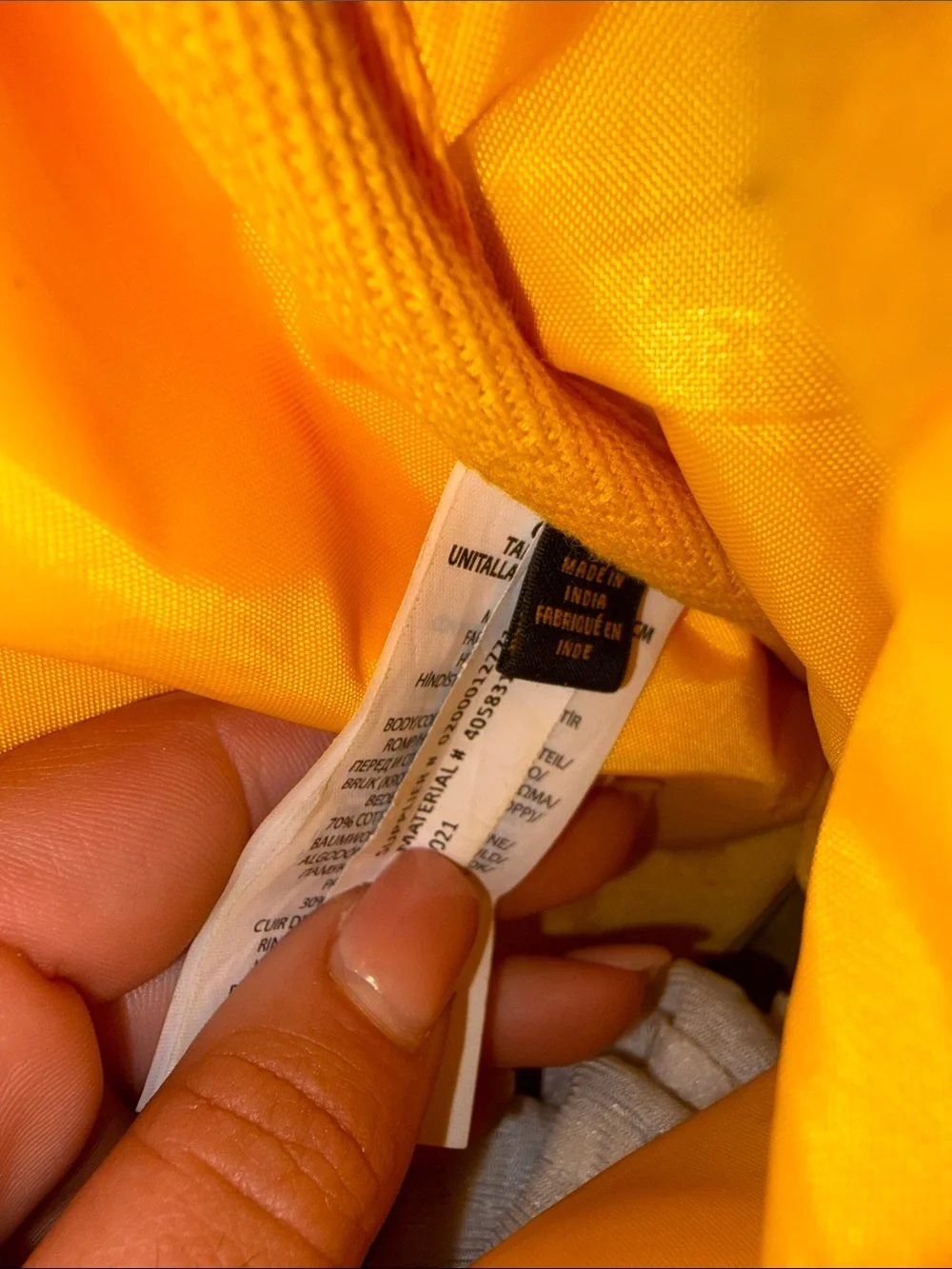 Polo by Ralph Lauren Yellow & Green Camo Patch Backpack